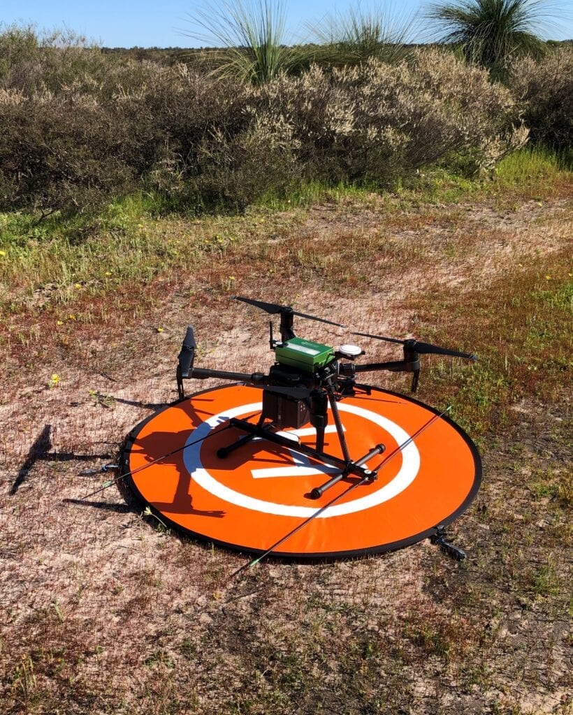 Wildlife Drones telemetry system to track tortoises