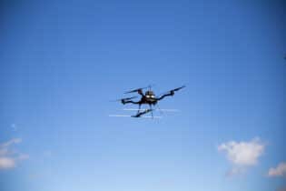 Wildlife Drones Astro in flight