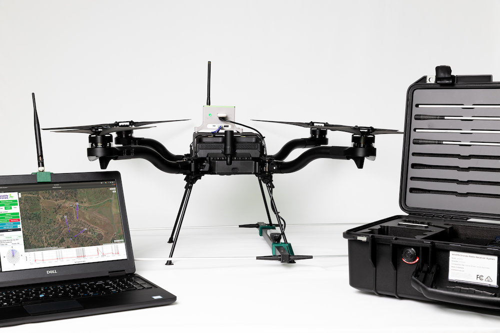 Wildlife Drones radio tracking system