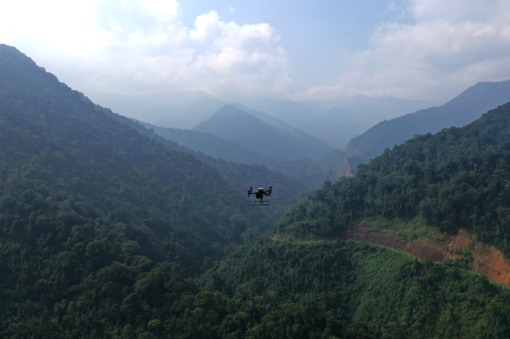 Wildlife Drones_flying in the mountains